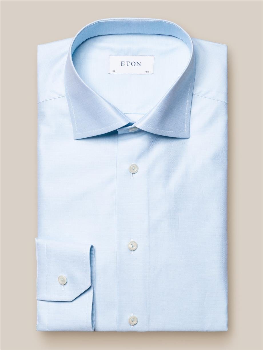 Mavi Klasik Pamuk Gömlek