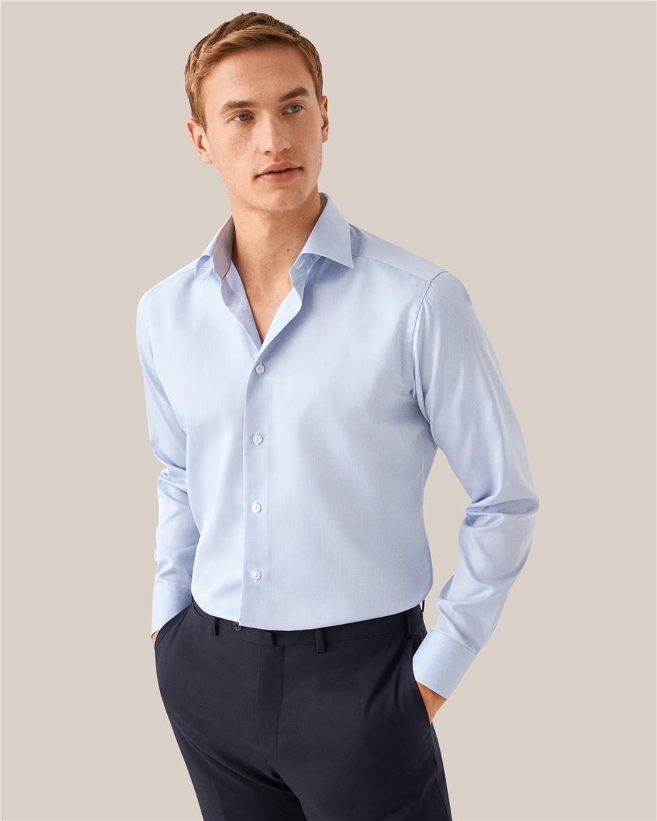 Mavi Pike Gömlek - Image 1