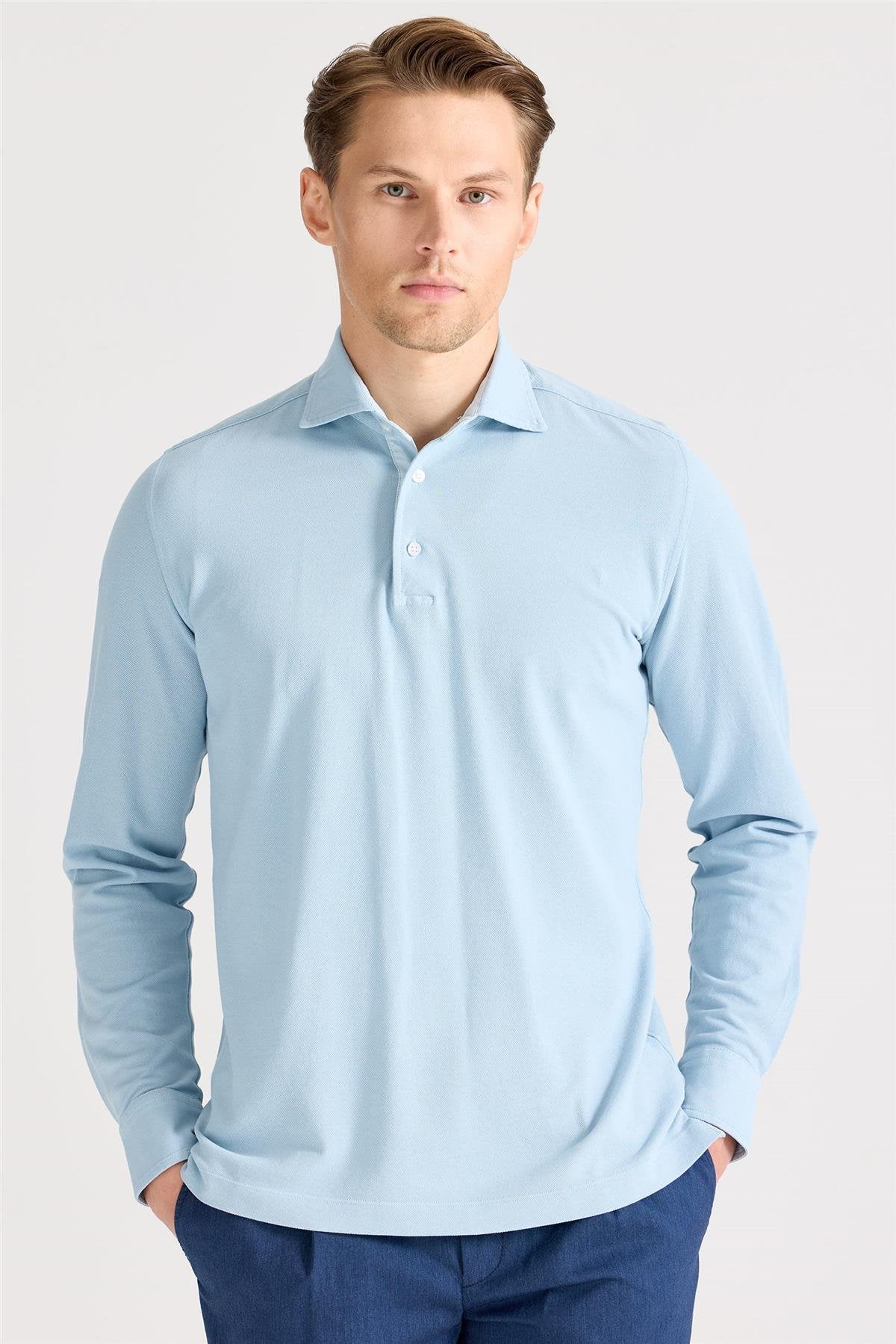 Mavi Pima Pamuk Sweat Shirt - Image 3