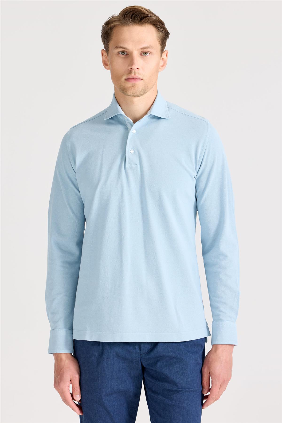 Mavi Pima Pamuk Sweat Shirt - Image 5