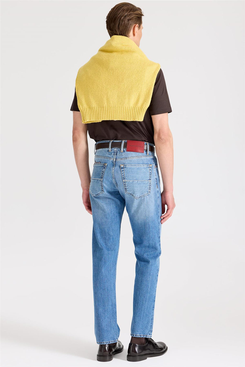 Mavi Selvedge Pamuk Denim Pantolon - Image 5