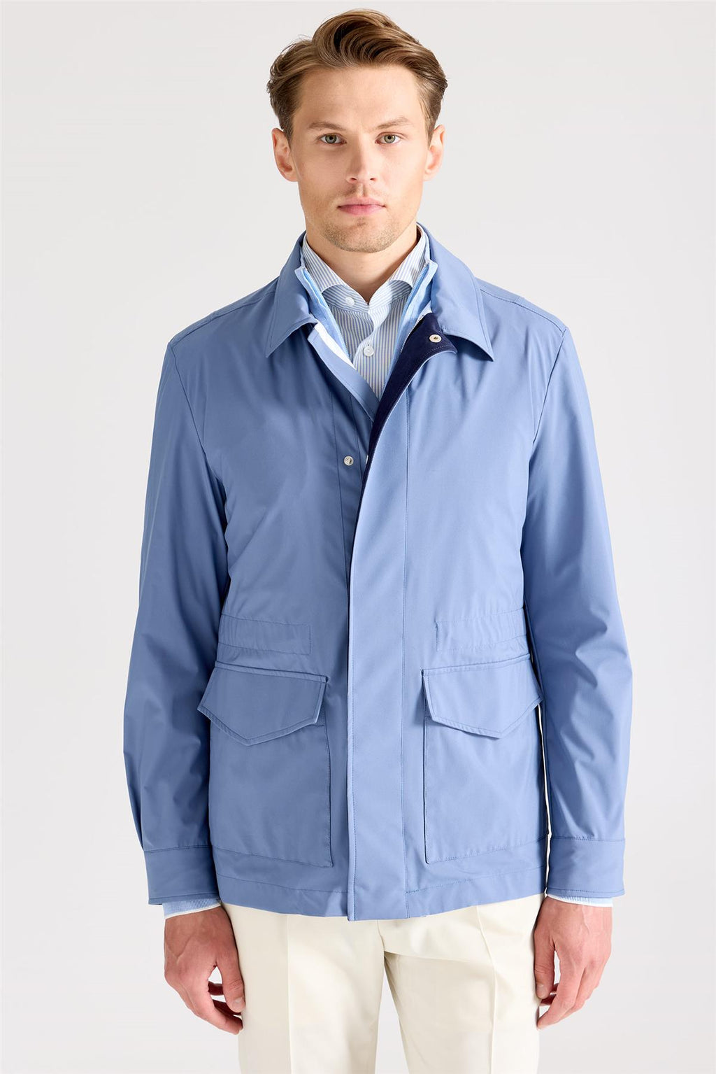 Mavi Su İtici Mont - Image 2