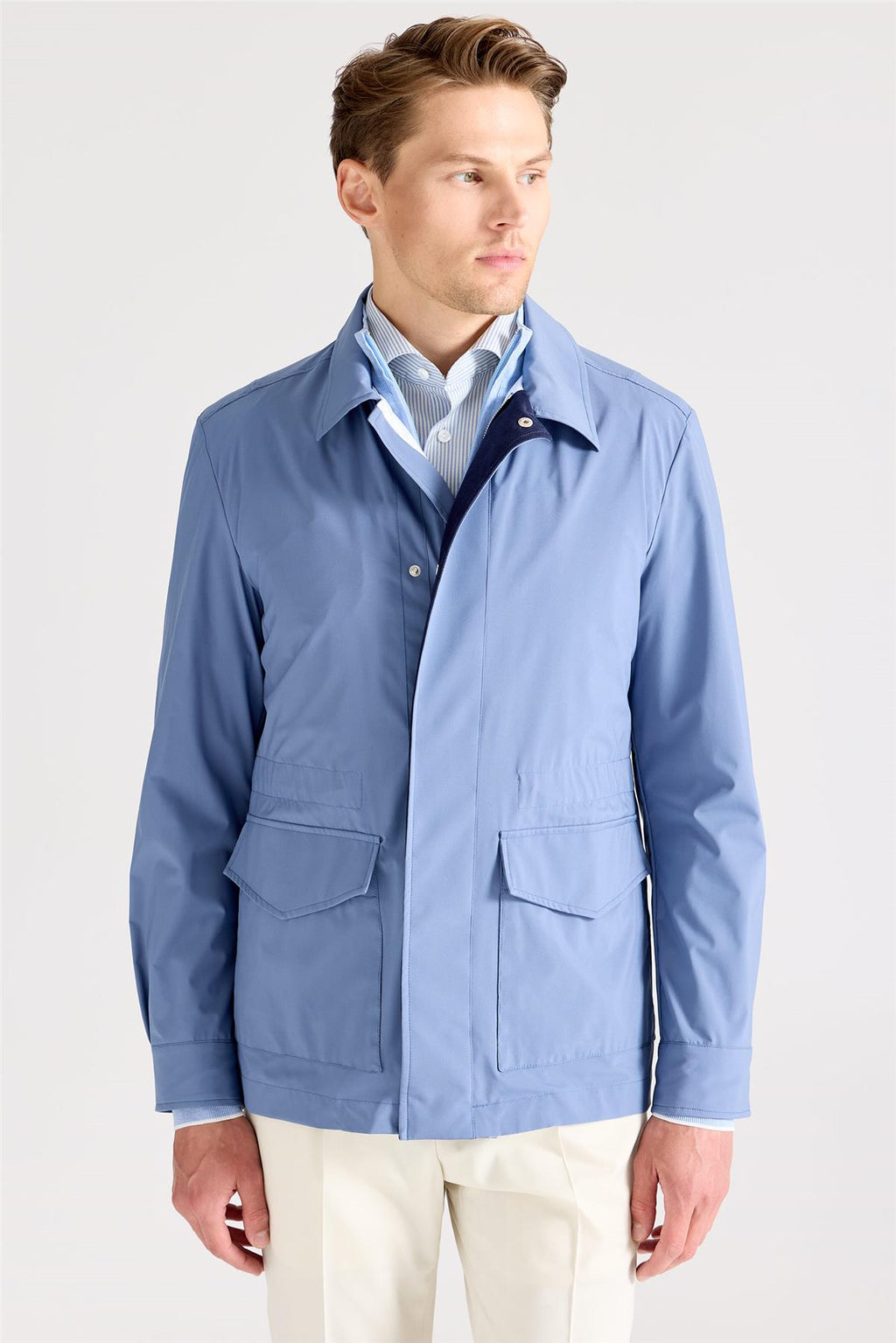 Mavi Su İtici Mont - Image 3