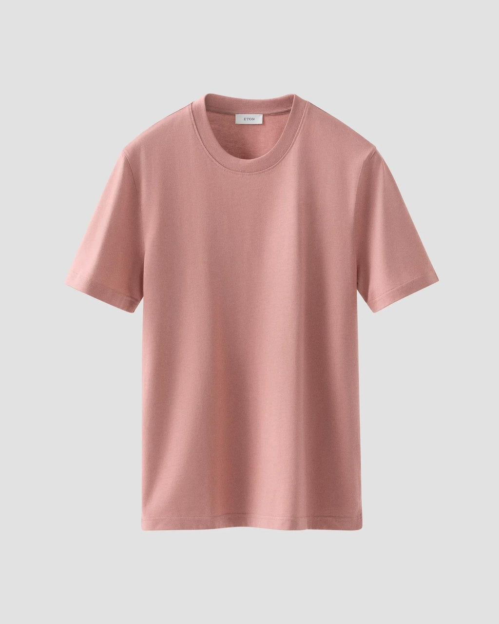 Pembe Supima Pamuk T-Shirt - Image 1