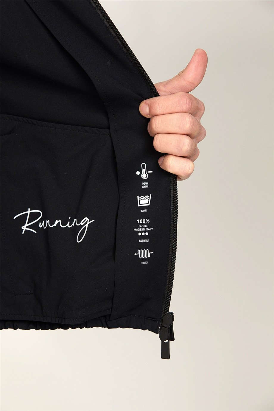 Running Siyah Spor Mont - Image 3