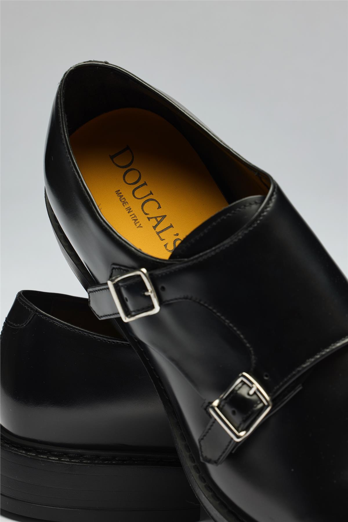 Siyah Tokalı Deri Ayakkabı - Image 4