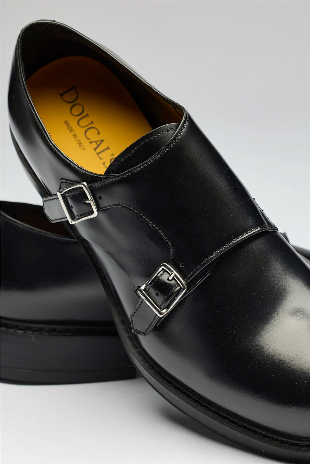 Siyah Tokalı Deri Ayakkabı - Image 3