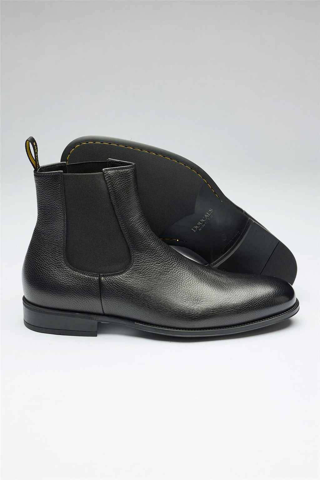 Siyah Bantlı Deri Bot - Image 2