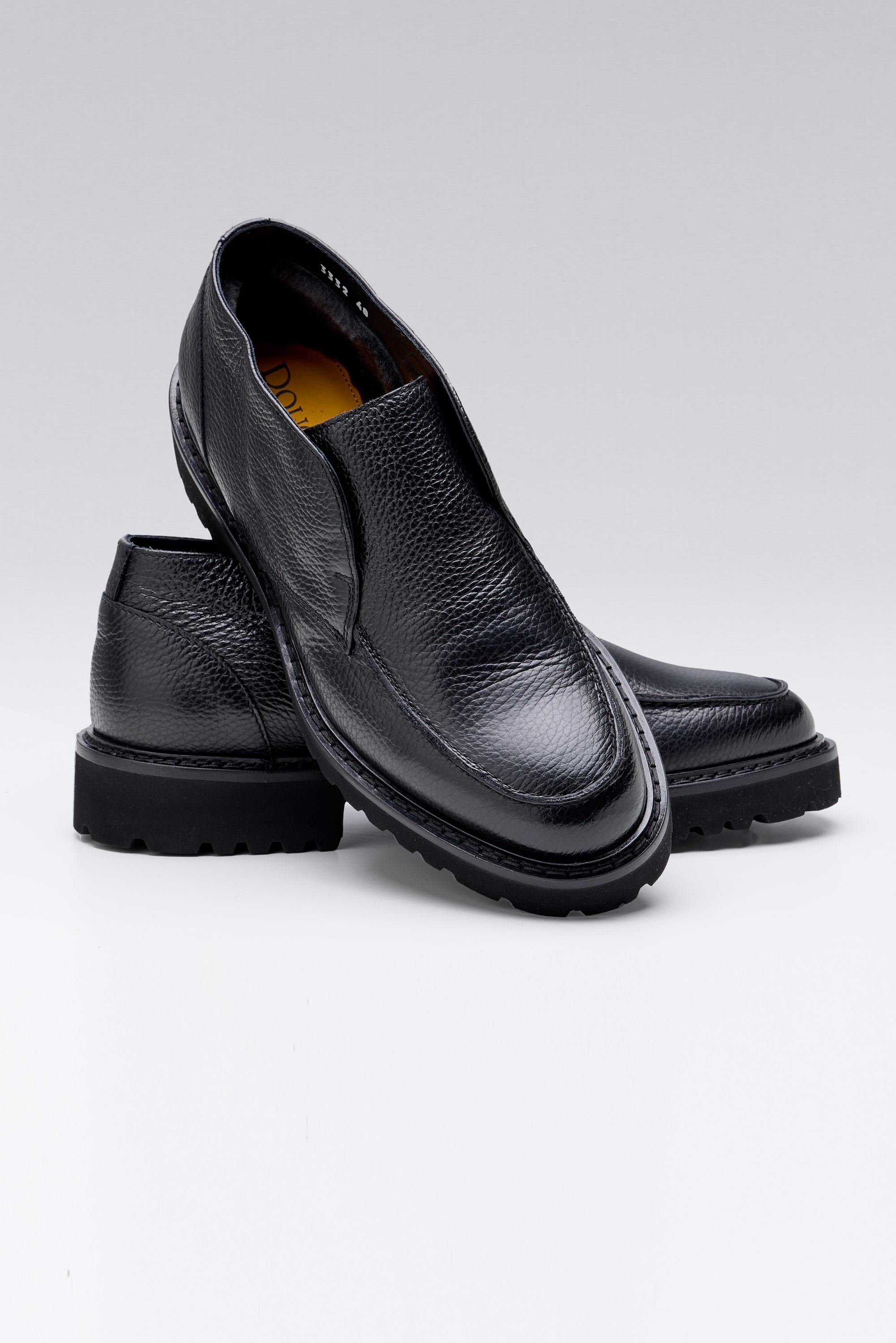 Siyah Bağcıksız Deri Bot - Image 5