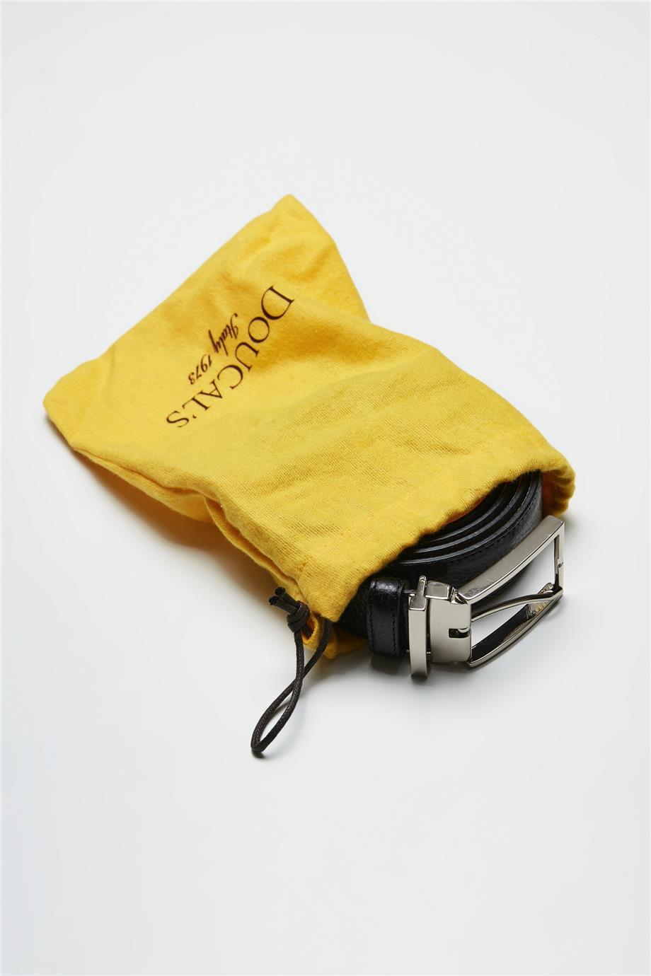 Siyah Deri Erkek Kemer - Image 3