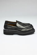 Siyah Deri Penny Loafer - Image 1