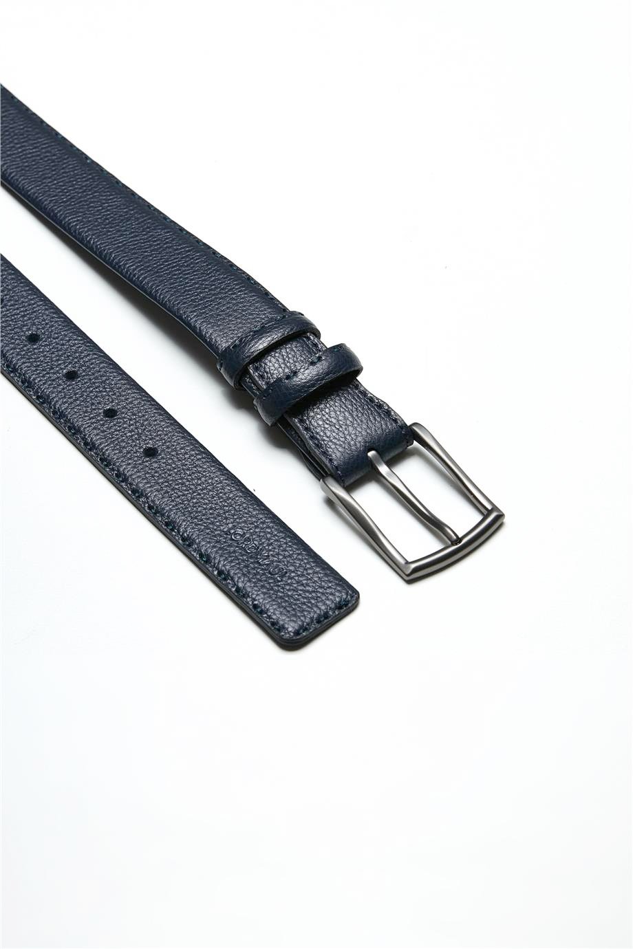 Siyah Dikişli Deri Kemer - Image 3