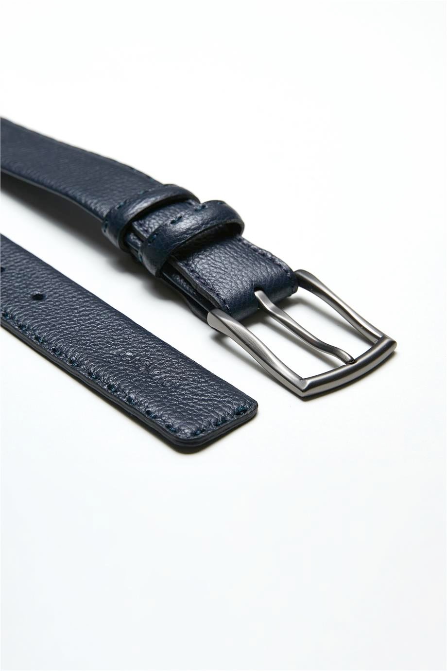 Siyah Dikişli Deri Kemer - Image 4