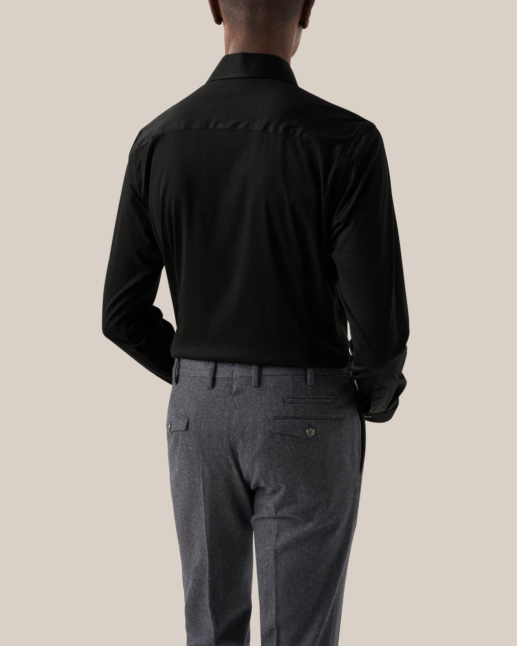 Siyah Filo Di Scozia Jersey Gömlek - Image 4