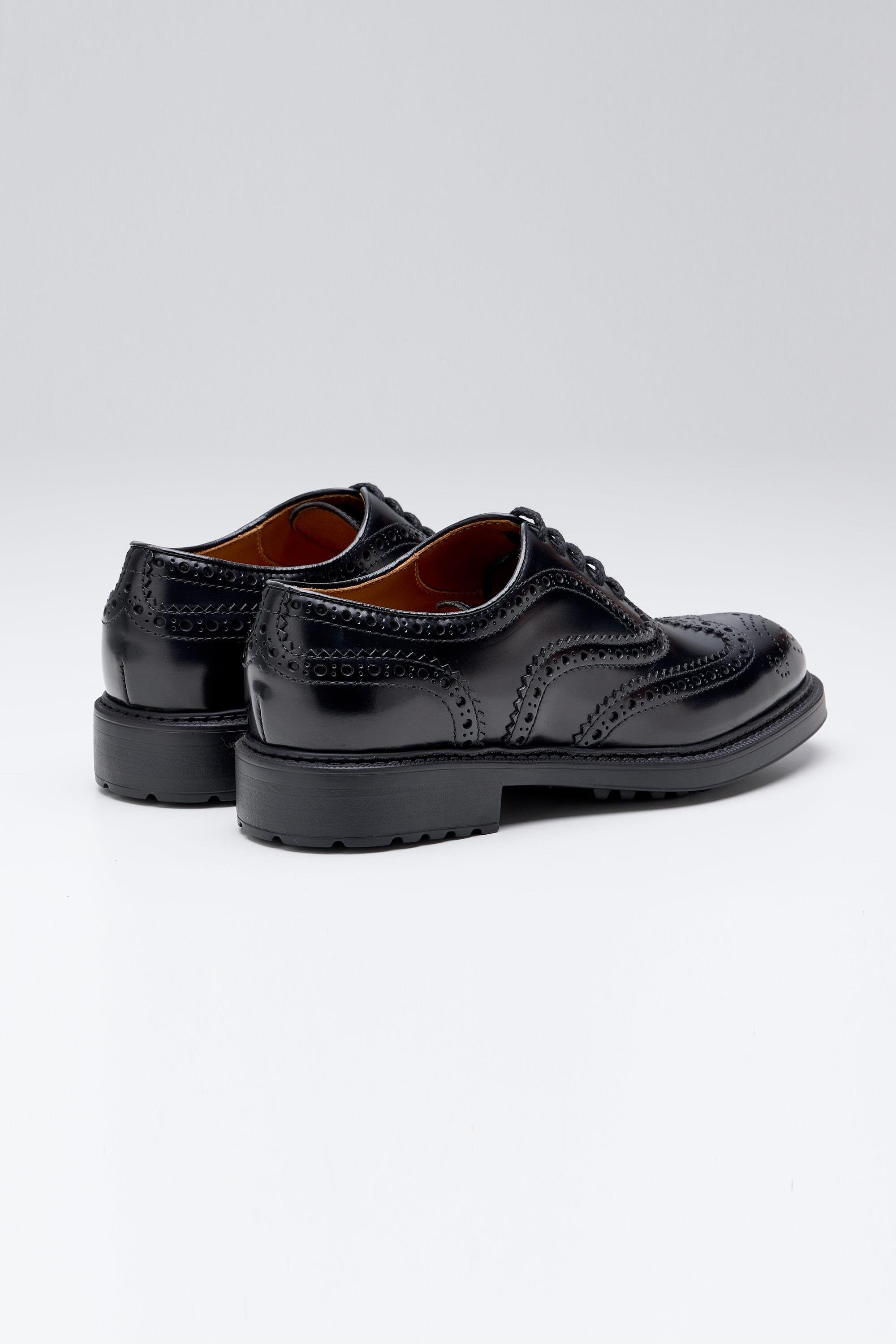 Siyah Oxford Deri Ayakkabı - Image 4