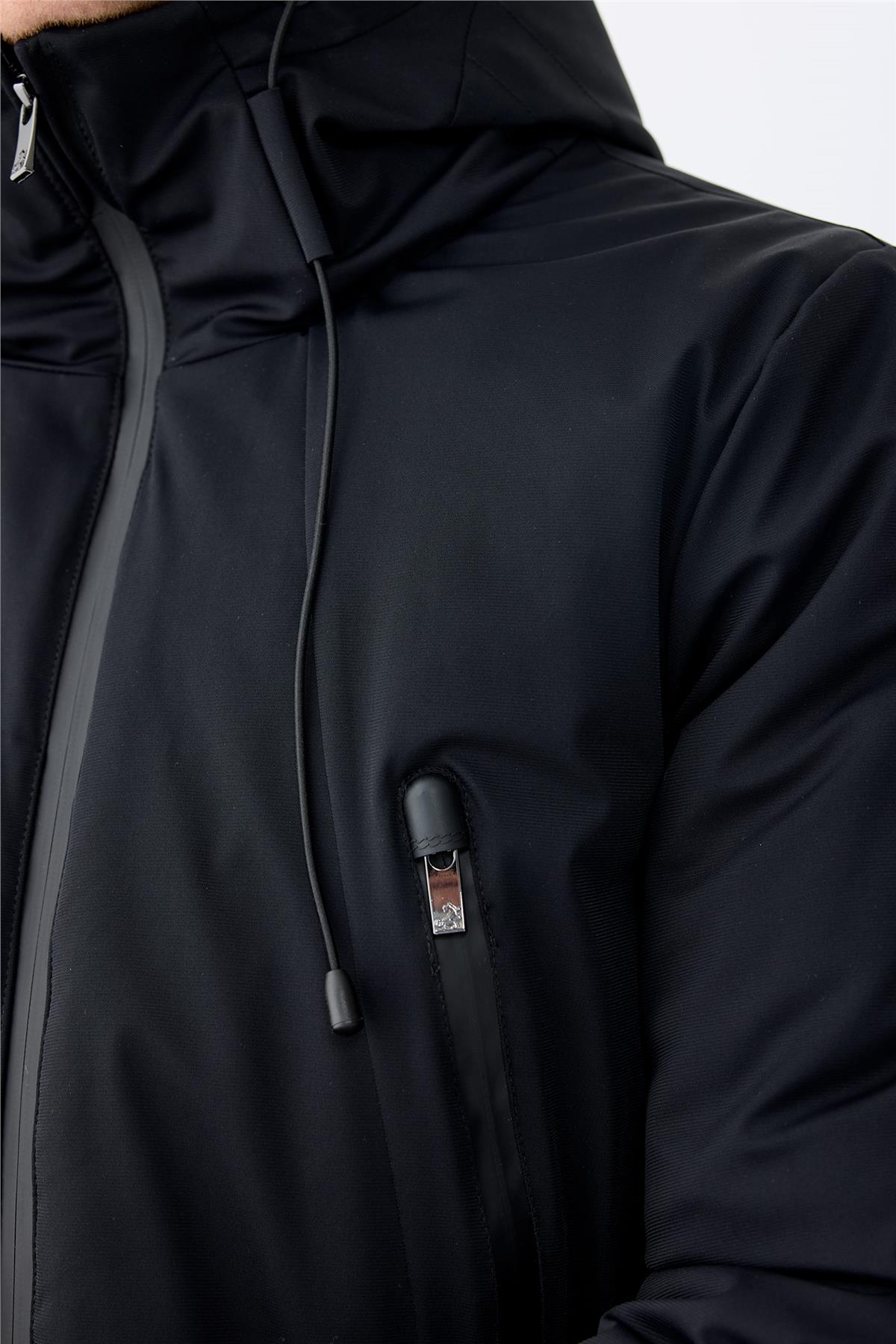 Siyah Running Spor Mont - Image 5