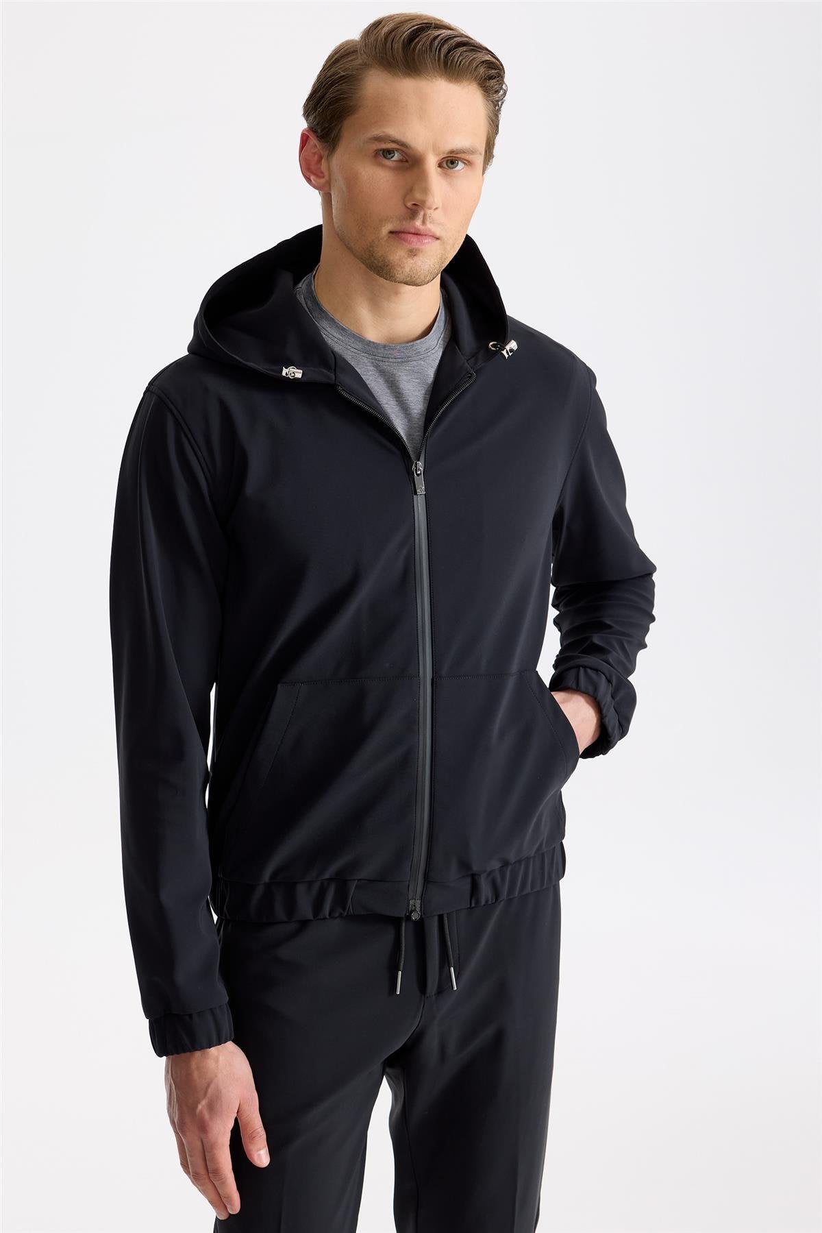 Siyah Running Spor Takım Elbise - Image 2