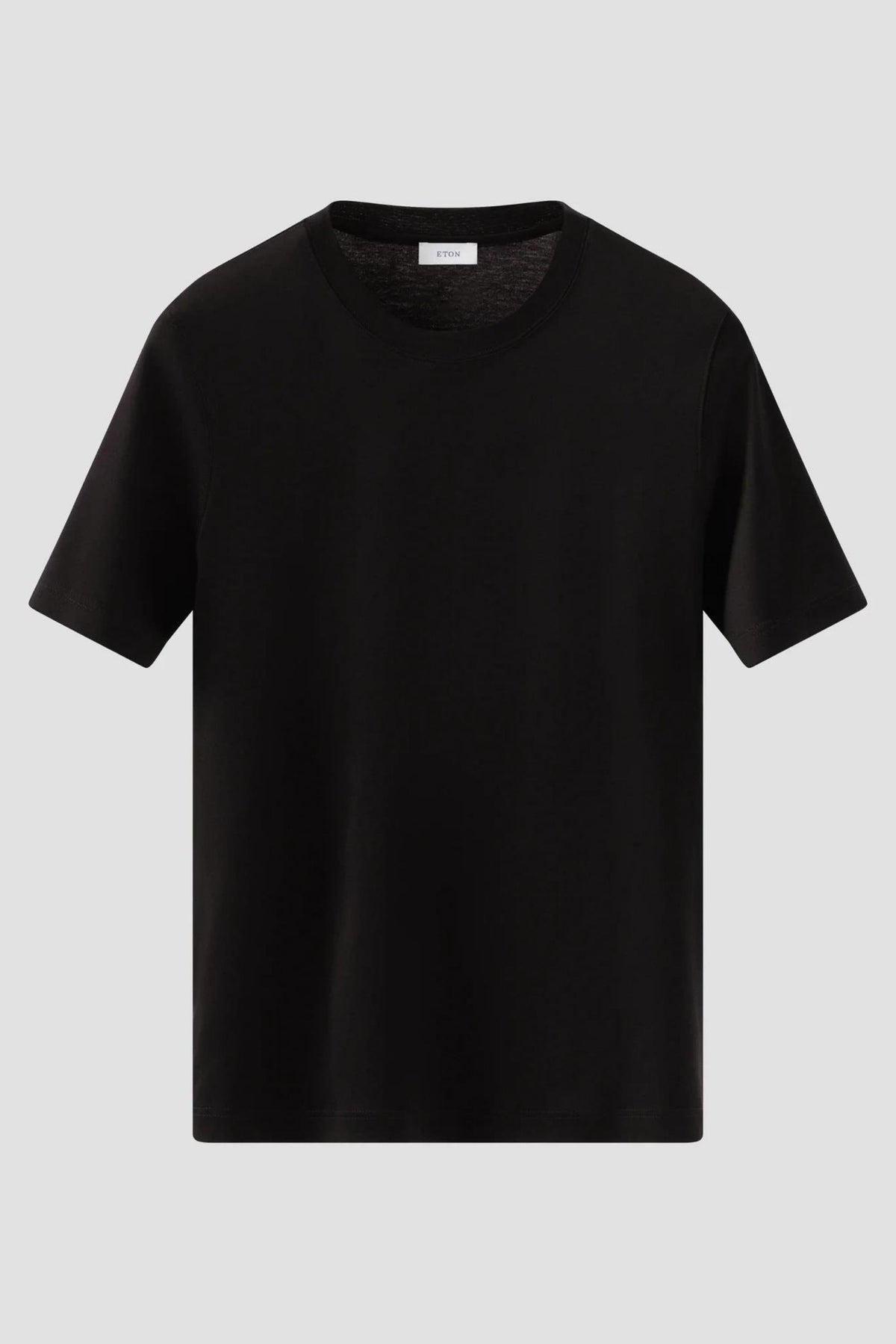 Siyah Supima Pamuk T-Shirt