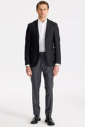 Siyah Yün Kaşmir Blazer - Image 1