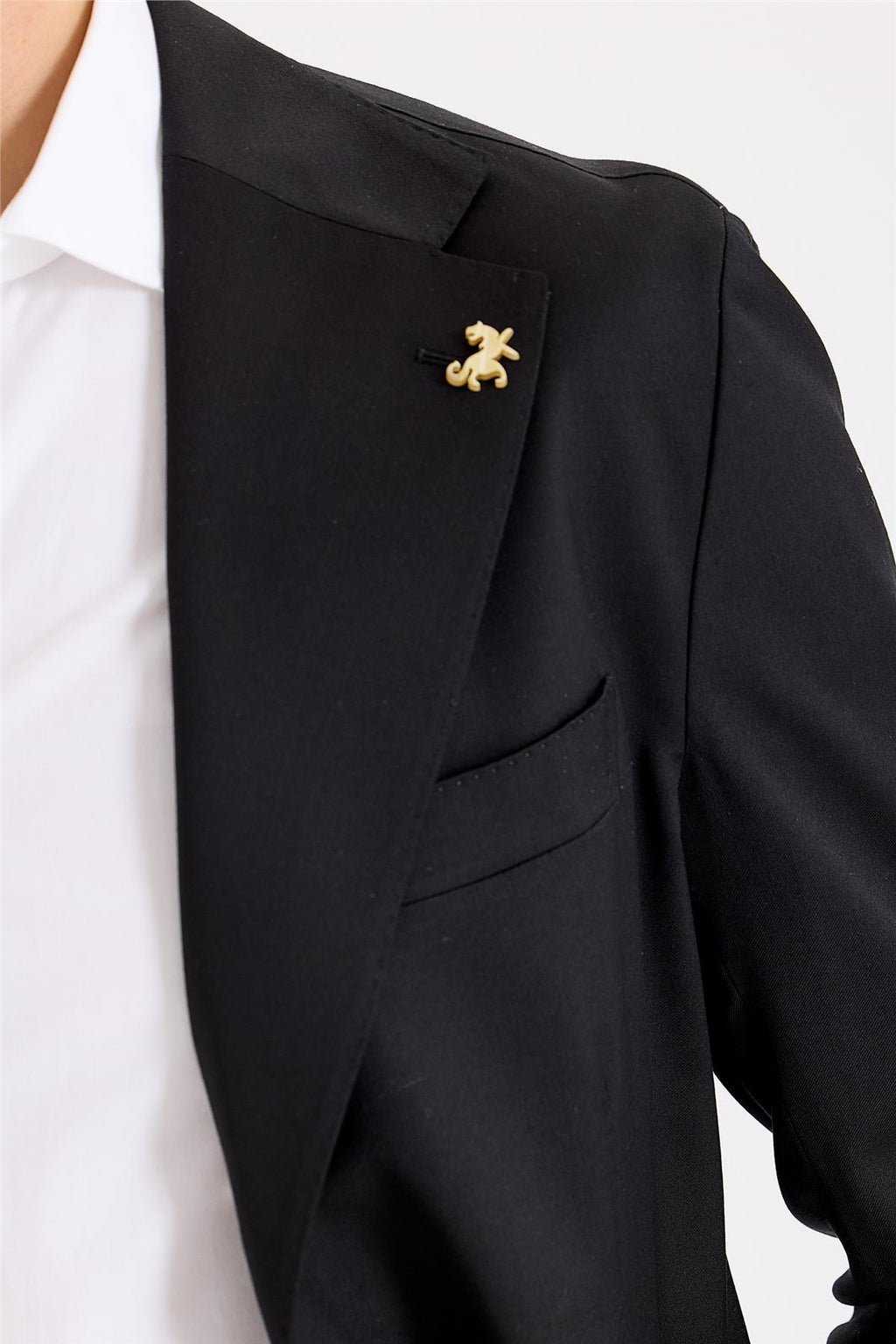 Siyah Yün Takım Elbise - Image 4