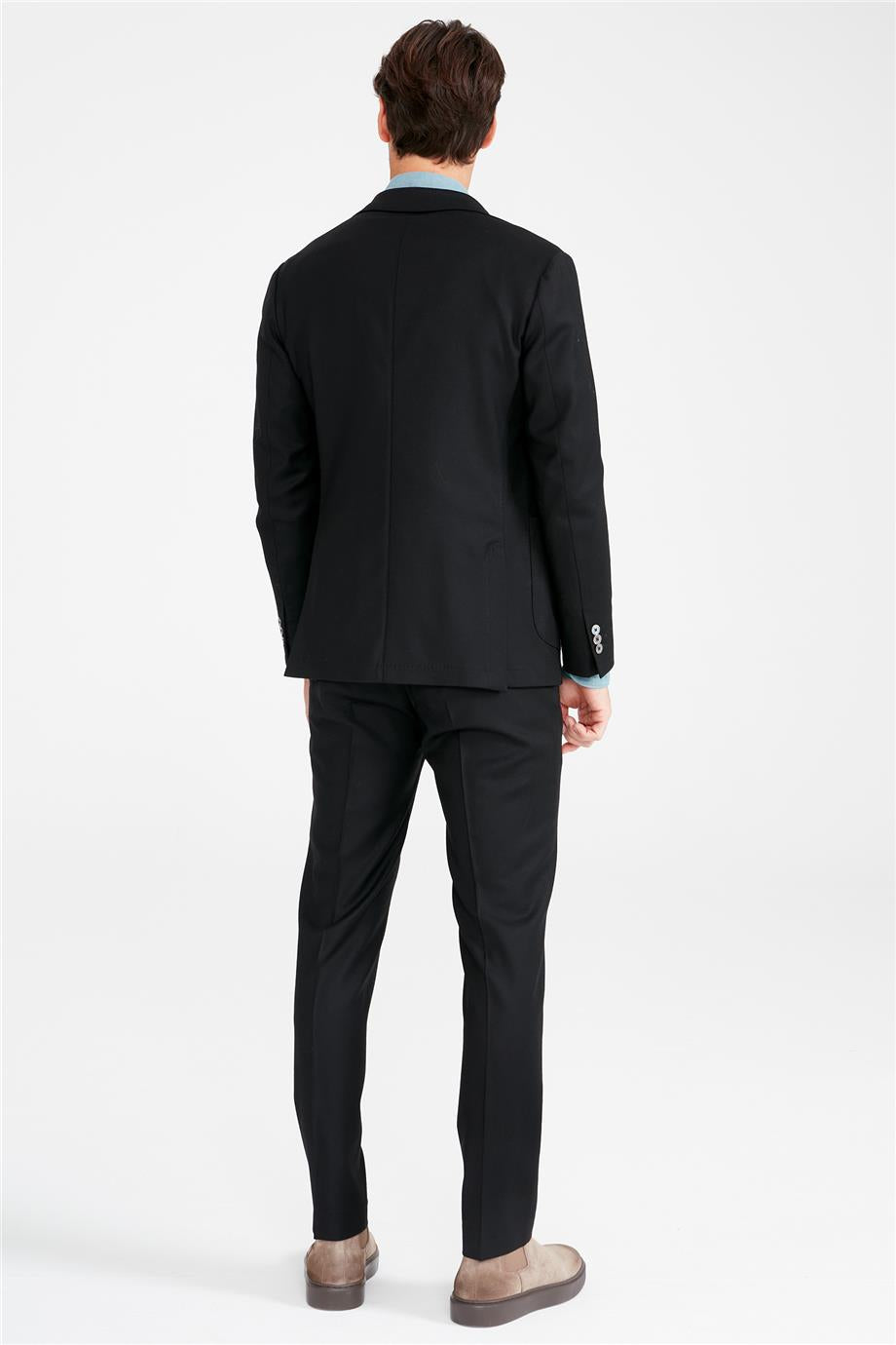 Siyah Zero Gravity Yün Takım Elbise - Image 5