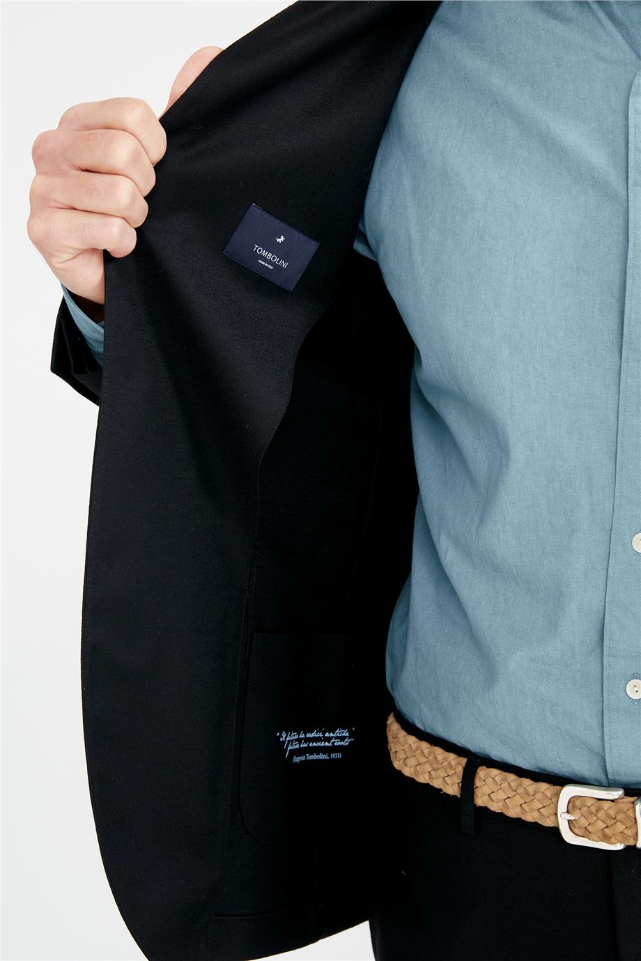 Siyah Zero Gravity Yün Takım Elbise - Image 3