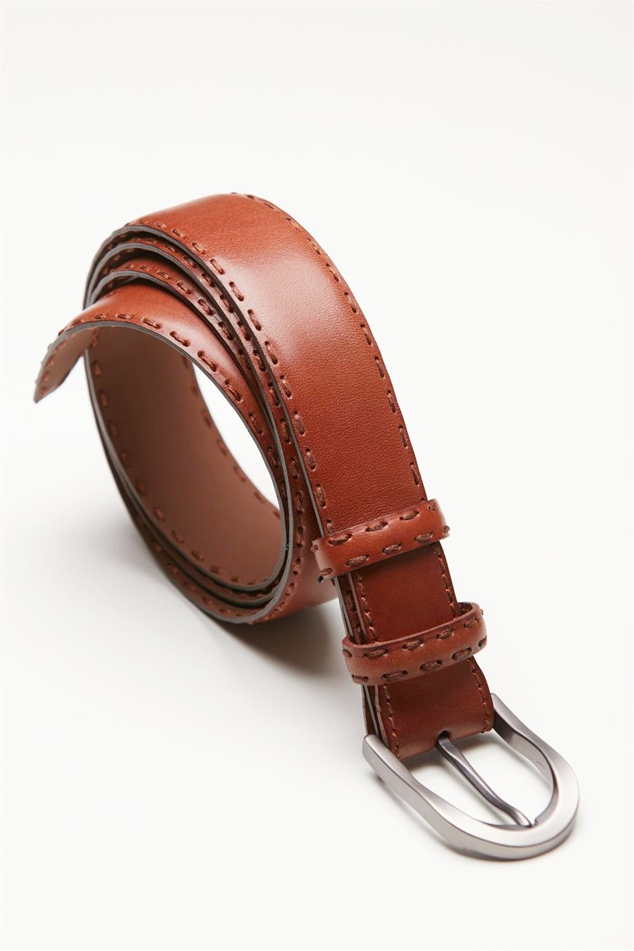 Taba Dikişli Spor Erkek Kemer - Image 3