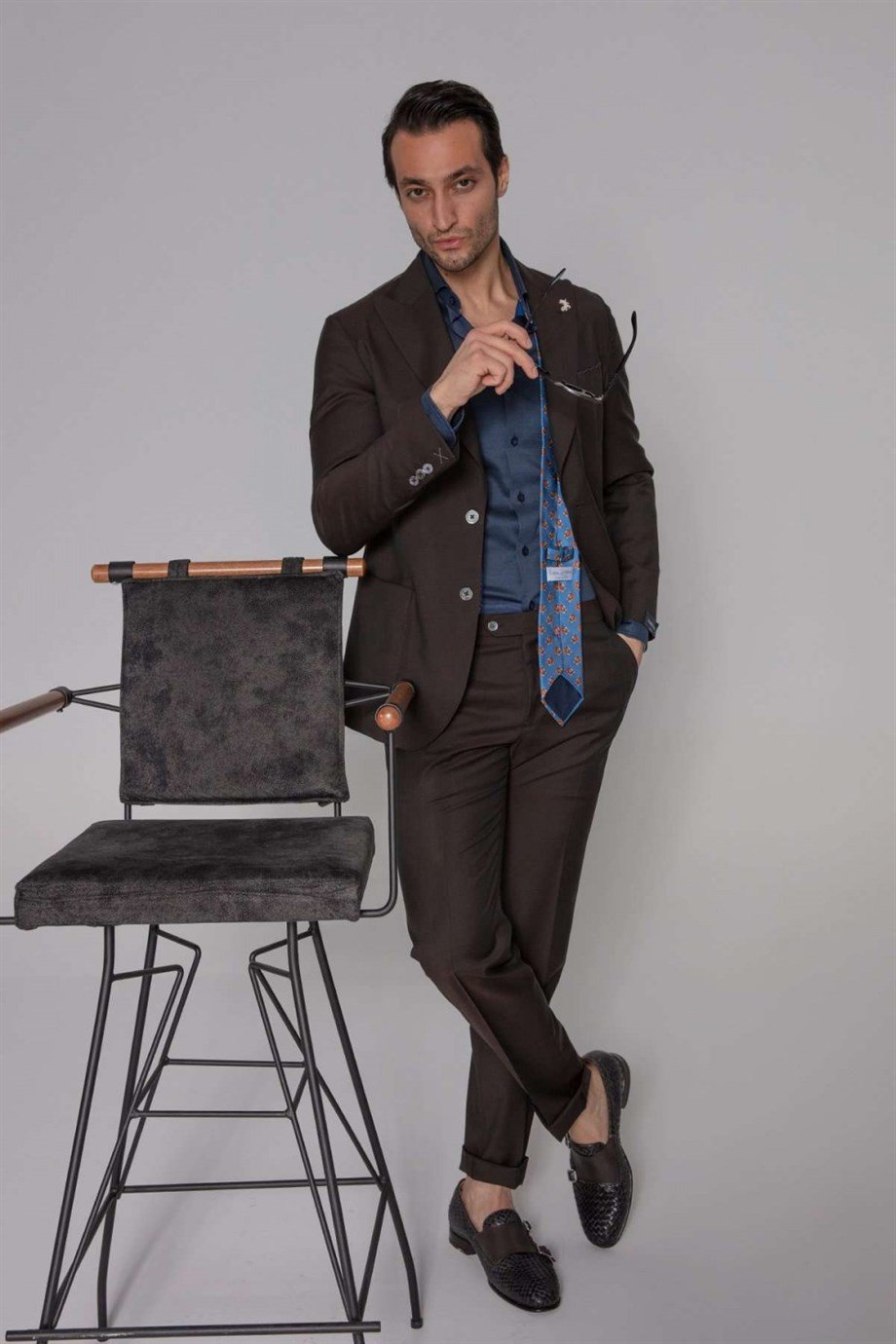 Tombolini Kahverengi Astarsız Takım Elbise - Image 2