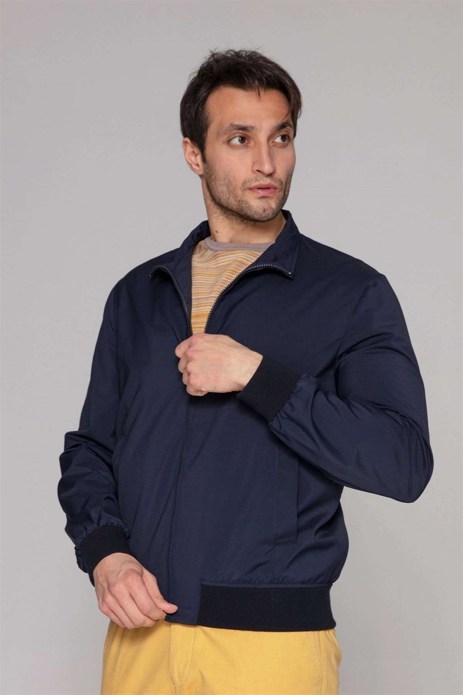 Tombolini Lacivert Bomber Mont - Image 1