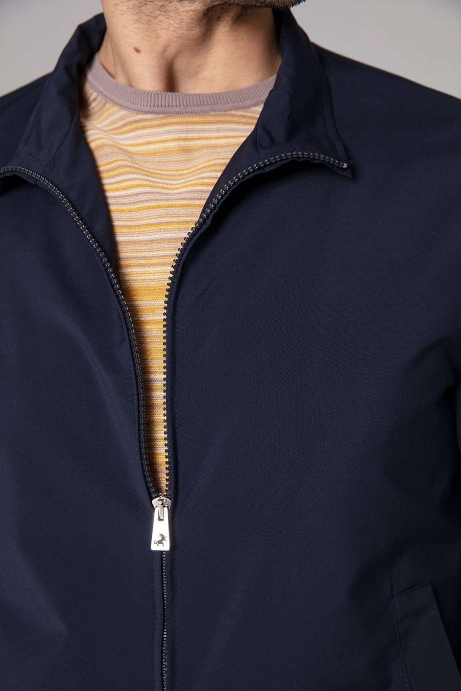 Tombolini Lacivert Bomber Mont - Image 3