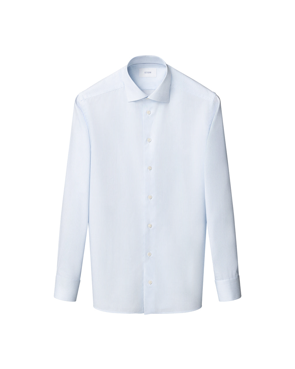 Çizgili Pamuk–TENCEL™ Lyocell Gömlek