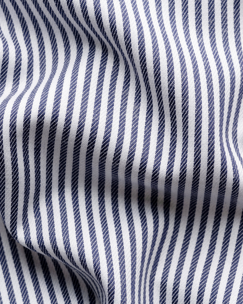 Çizgili Pamuk–TENCEL™ Lyocell Gömlek