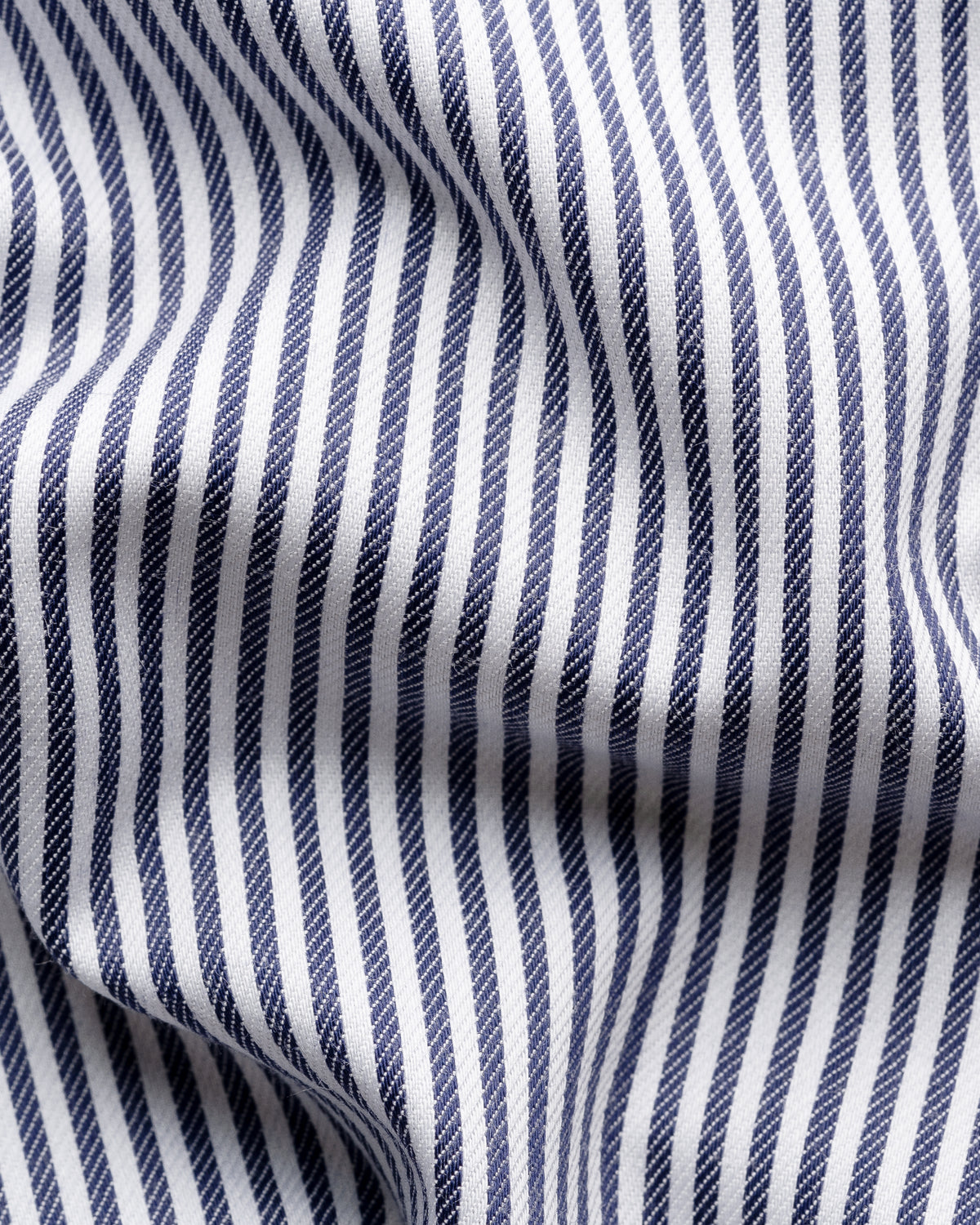 Çizgili Pamuk–TENCEL™ Lyocell Gömlek
