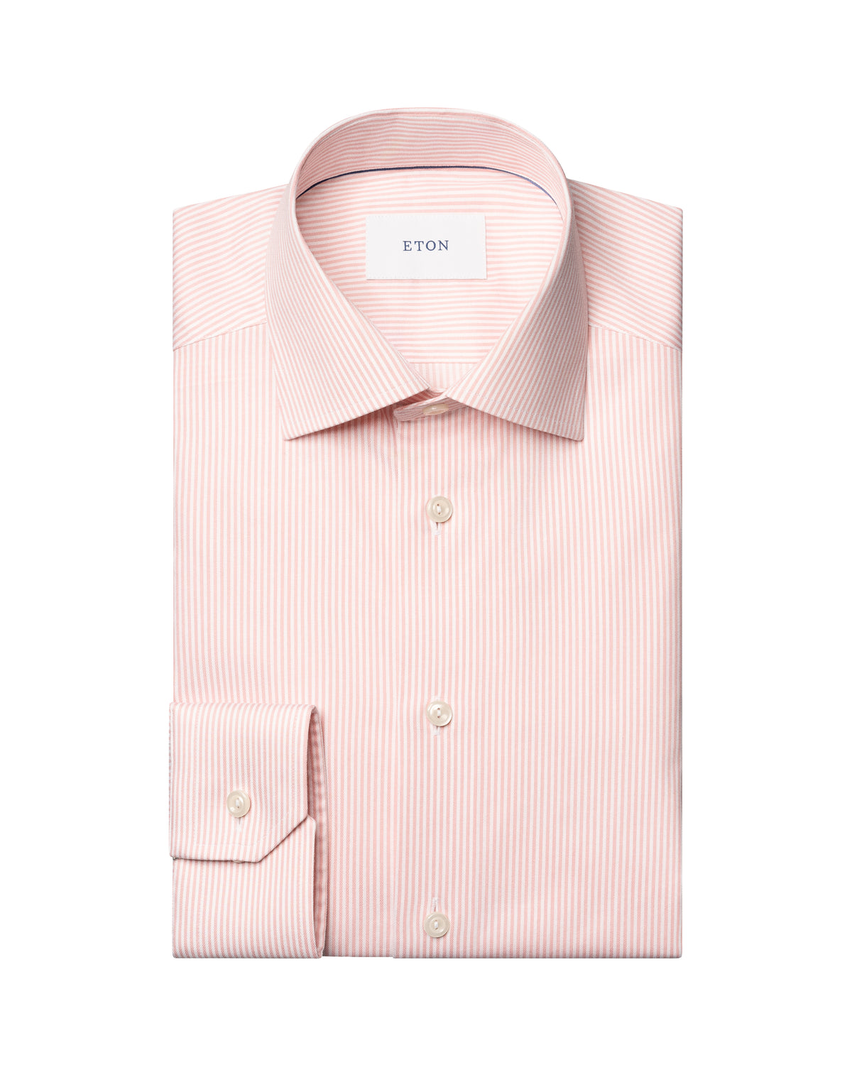 Çizgili Pamuk–TENCEL™ Lyocell Gömlek
