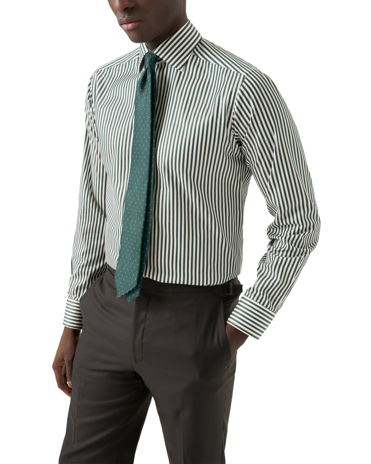 Bengal Çizgili Signature Pamuk Twill Gömlek