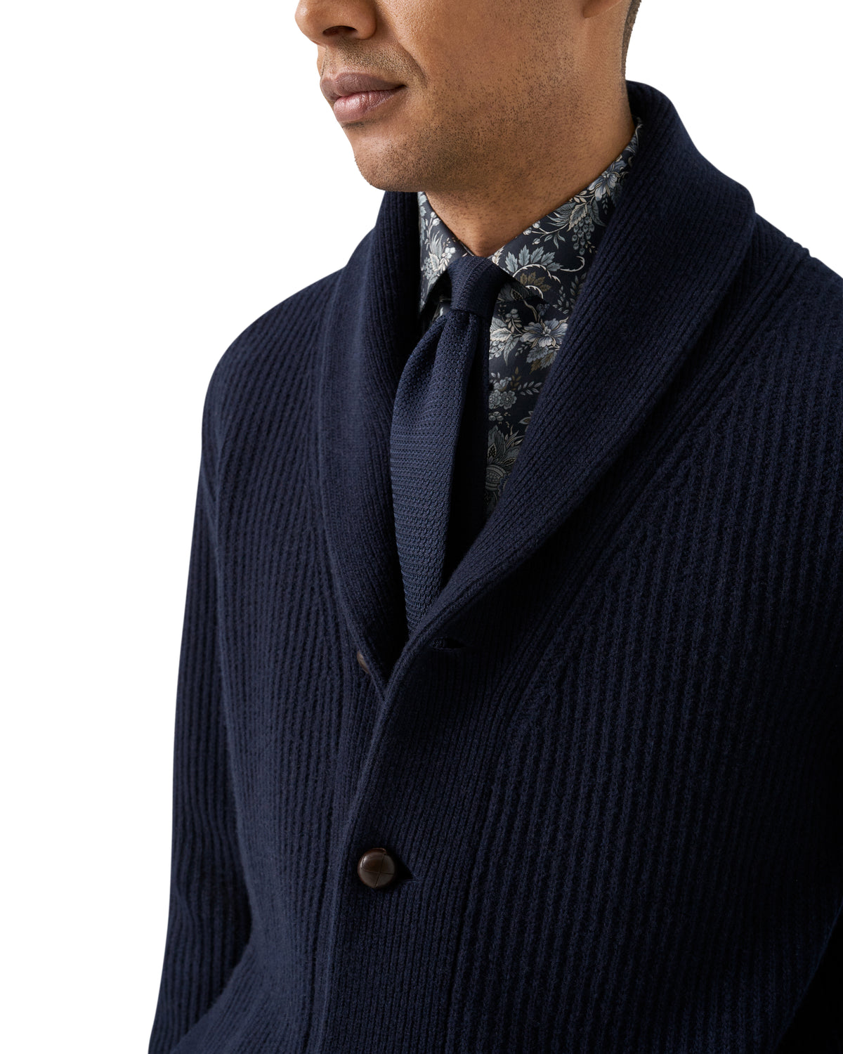 Çiçek Desenli Signature Pamuk Twill Gömlek