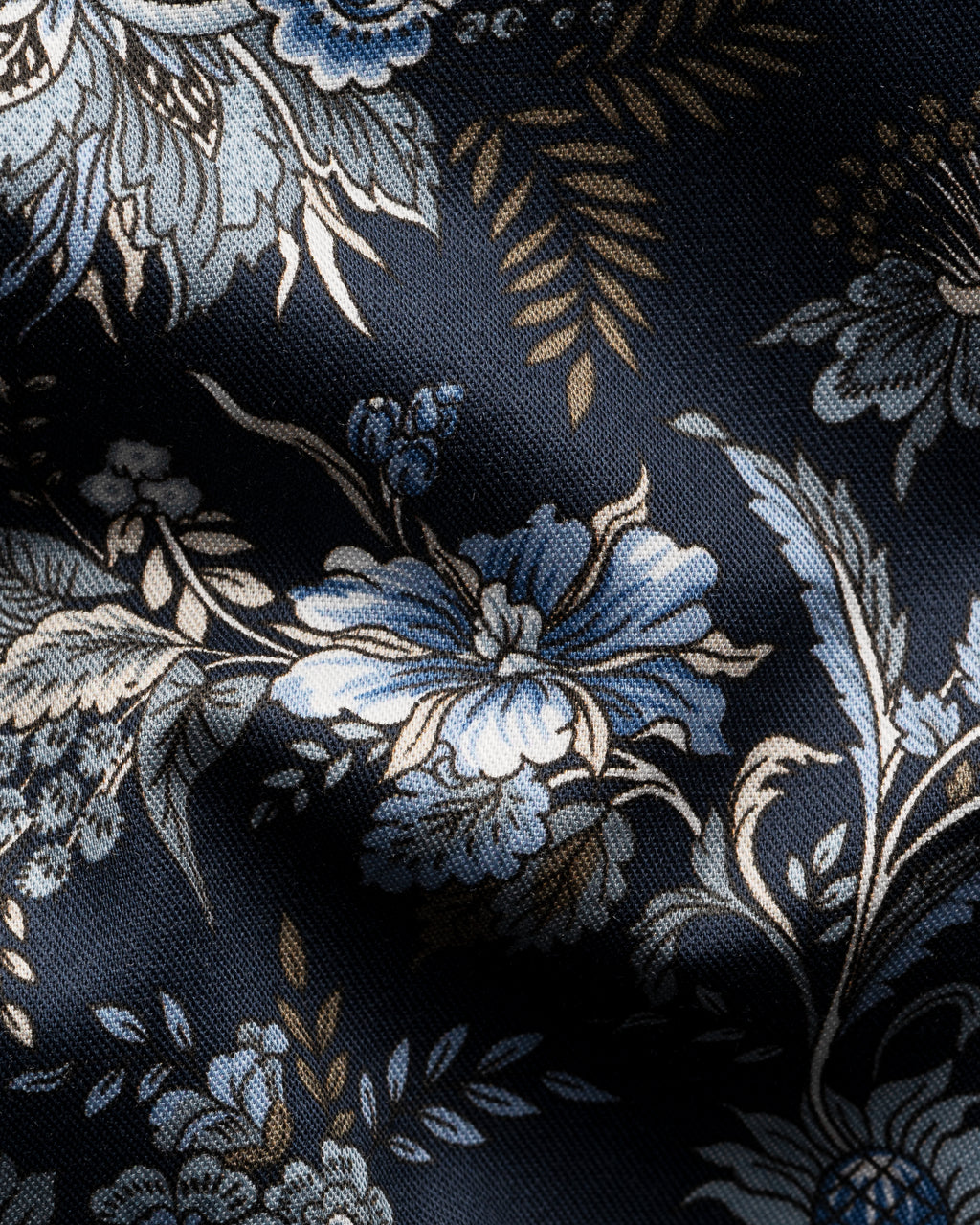 Çiçek Desenli Signature Pamuk Twill Gömlek