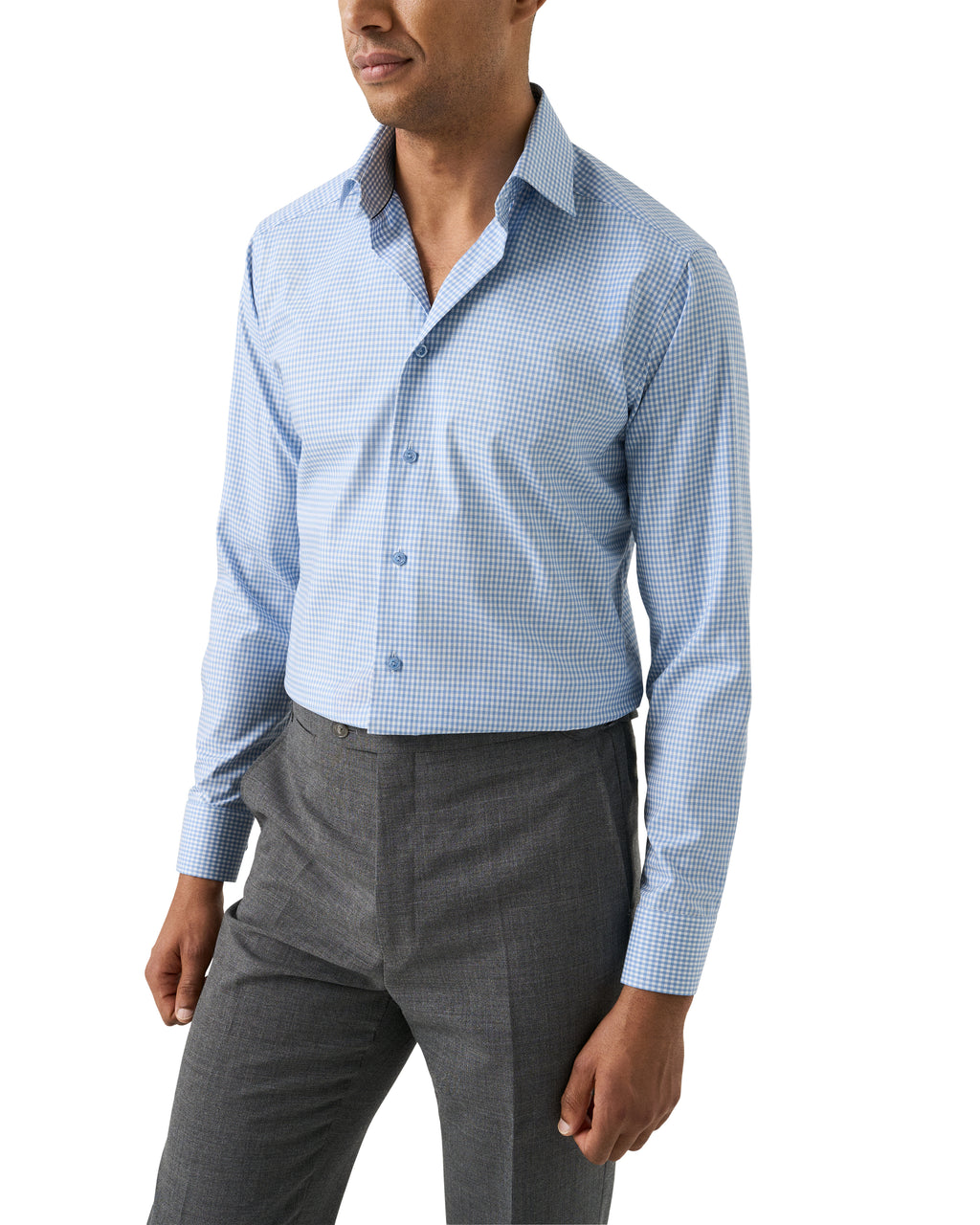 Ekose Pamuk–TENCEL™ Lyocell Gömlek