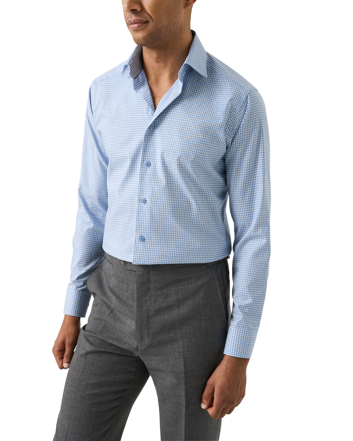 Ekose Pamuk–TENCEL™ Lyocell Gömlek
