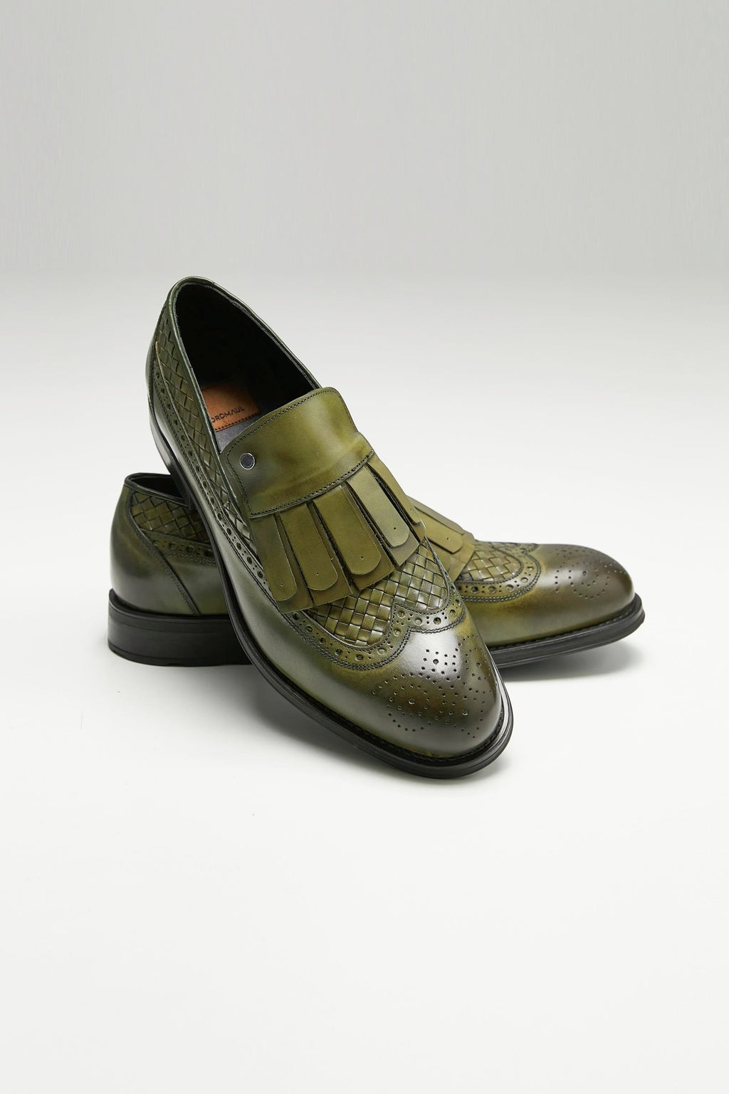 Yeşil Deri Loafer - Image 2