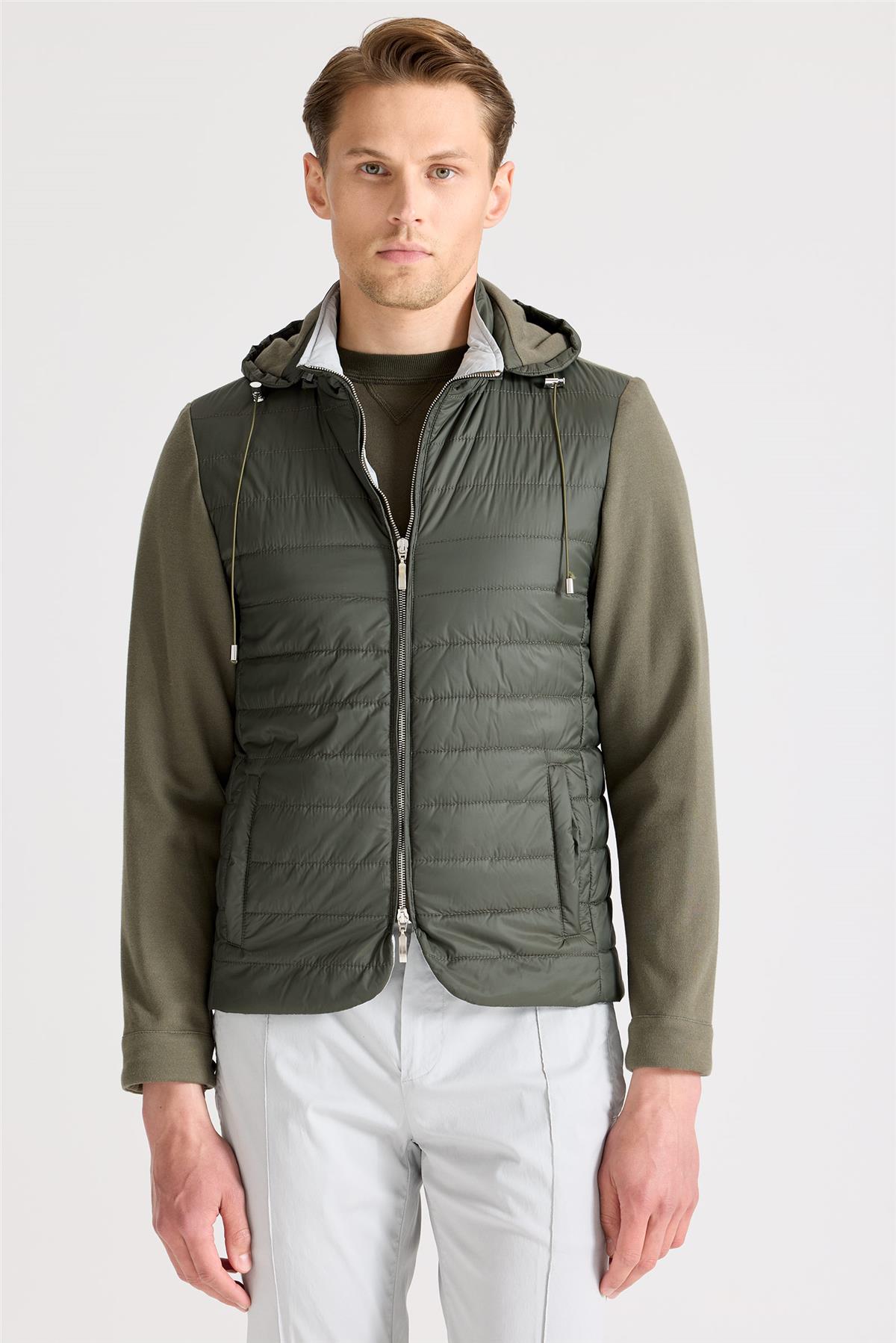 Yeşil Pamuk Spor Mont - Image 1