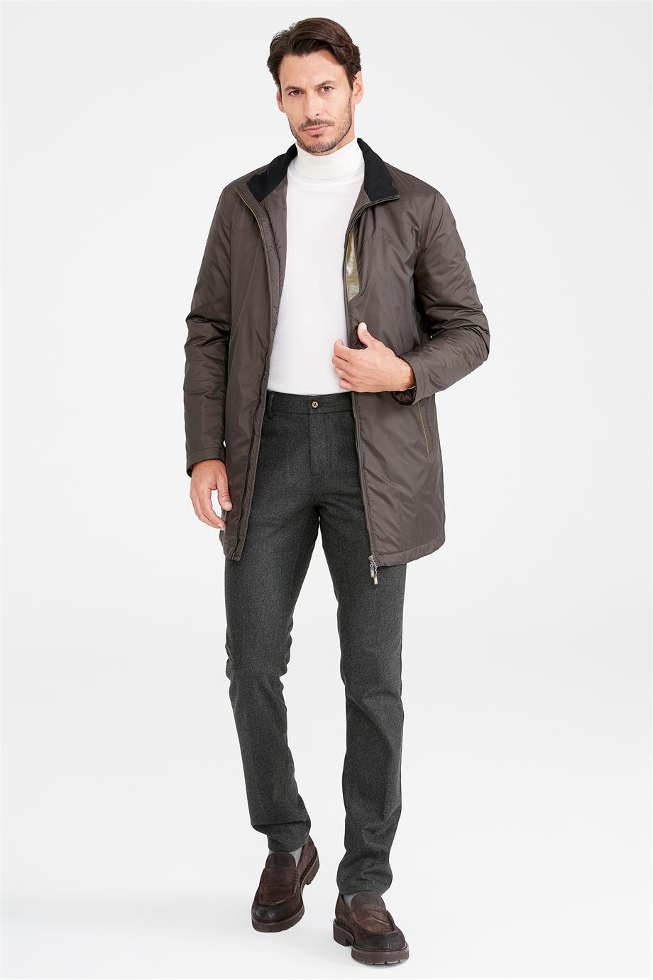 Yeşil Su İtici Pardösü - Image 1